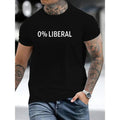 0 Percent Lib T-shirt Funny Graphic Tee Halloween Humor Gift Idea