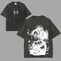 Choso Jujutsu Kaisen Anime Oversize Unisex Washed T-Shirt for Women and Men's Unisex Fit Batik Cotton Oversize Streetwear Menswear  Super Soft Pre-Shrunk gift tee soulja boy outfit gorlock destroyer tshirt tv show christian clothing