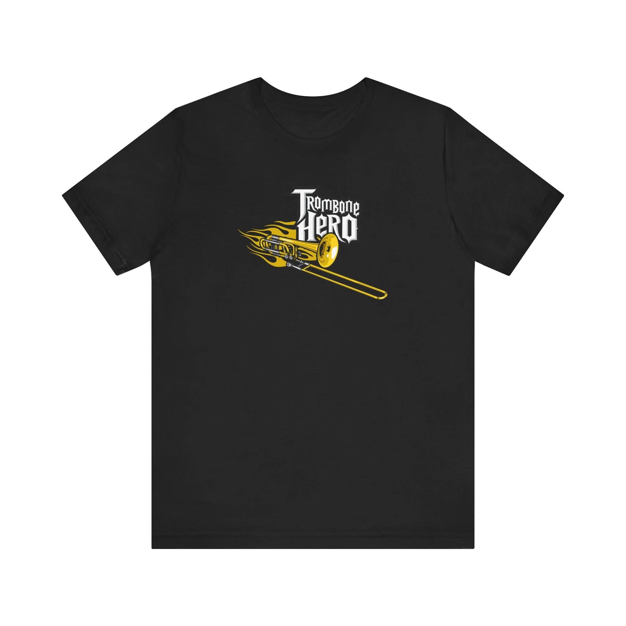 trombone-hero-mens-t-shirt