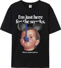 I'm Just Here For The Snacks T-shirt, Fast Past, Funny Magic Kingdom Graphic Tee, Shape Unisex Shirt shirts for men gifts for boyfriend mens clothing merch for men