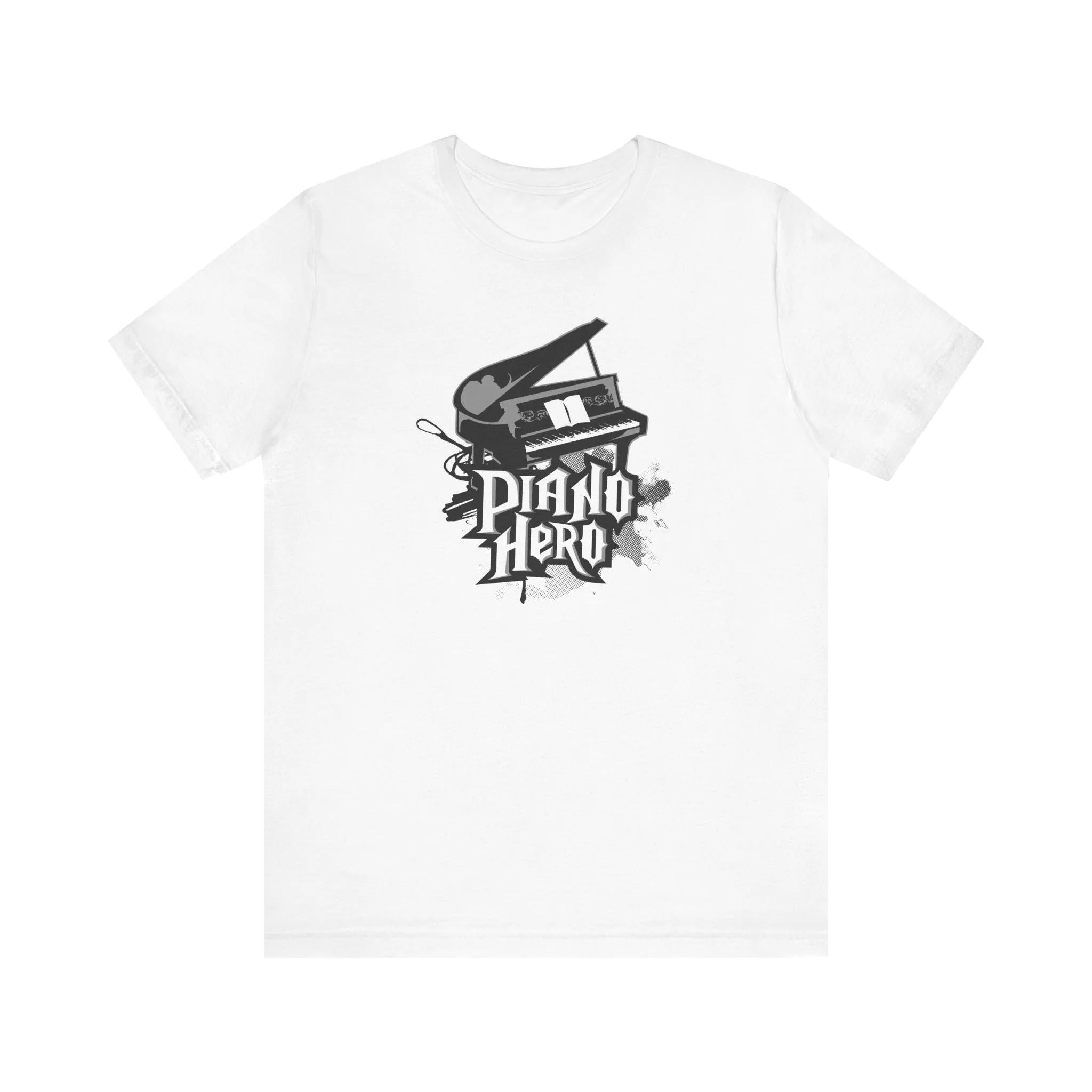 piano-hero-mens-t-shirt