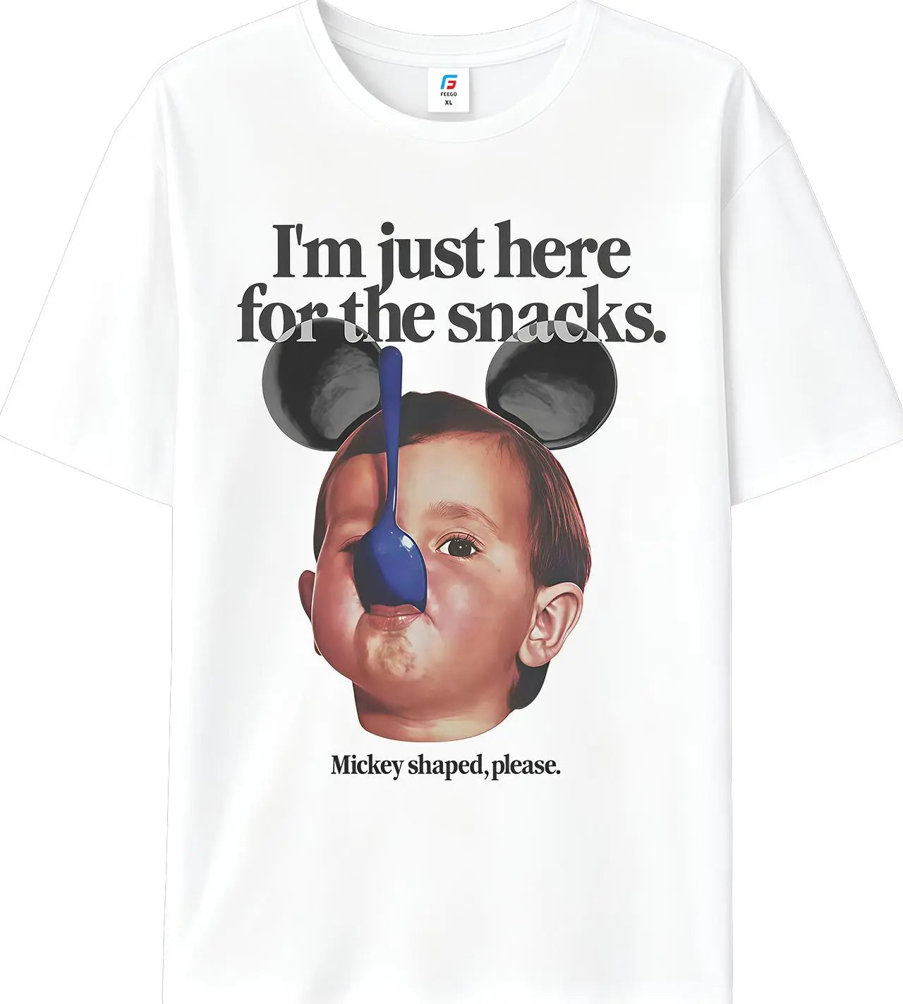 I'm Just Here For The Snacks T-shirt, Fast Past, Funny Magic Kingdom Graphic Tee, Shape Unisex Shirt shirts for men gifts for boyfriend mens clothing merch for men