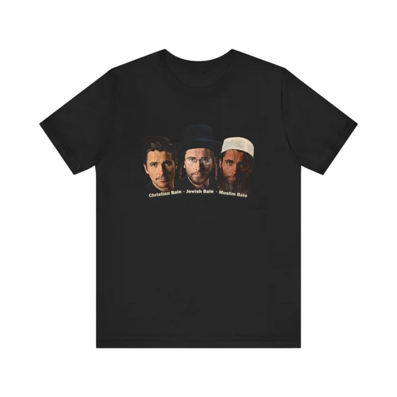 Christian Bale - Jewish Bale - Muslim Bale - Men's T-Shirt