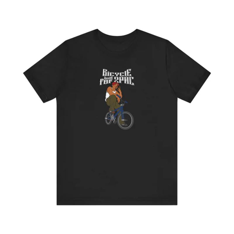 Bicycle Built For 2pac - Men's T-Shirt